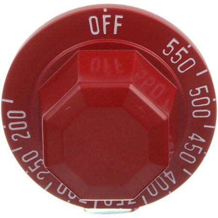 Hobart Dial, Thermostat , Red, 200-550F 498086-7